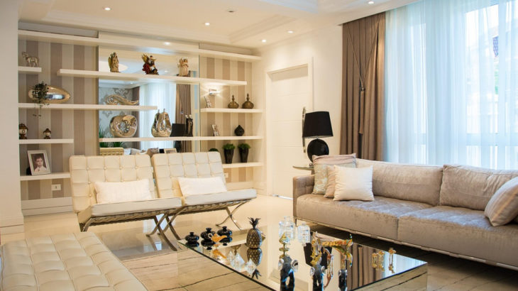 Elegant lounge design