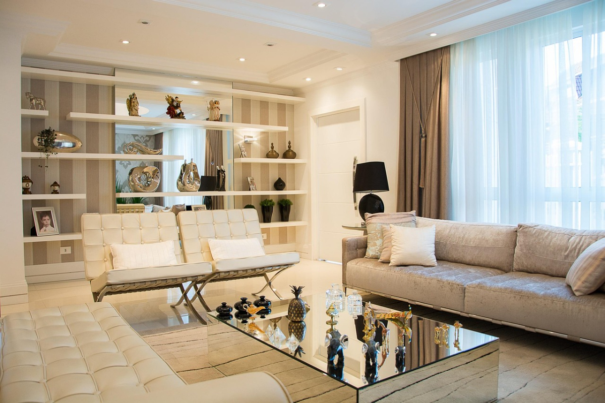 Elegant lounge design